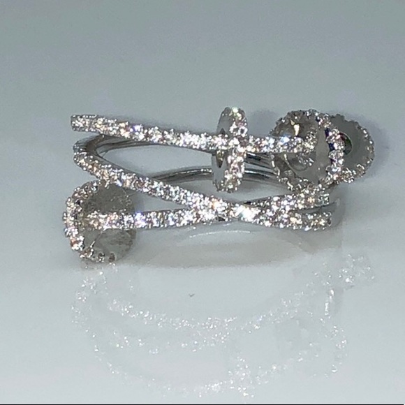 🆕PP TripleLayer Band MoveableCircles AAA CZ 7-8.5 - Picture 3 of 7